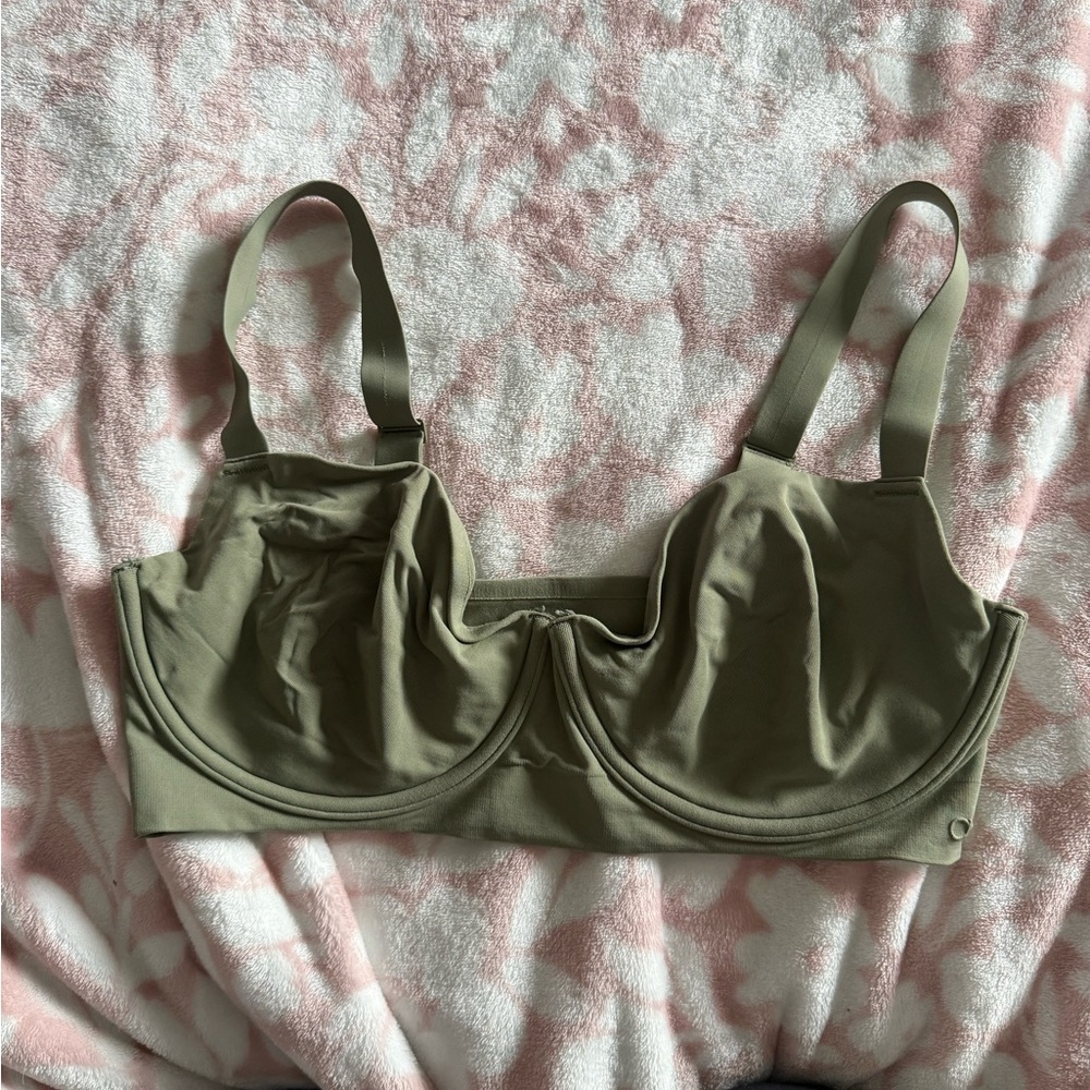 Aerie Sage Green Underwire Bra